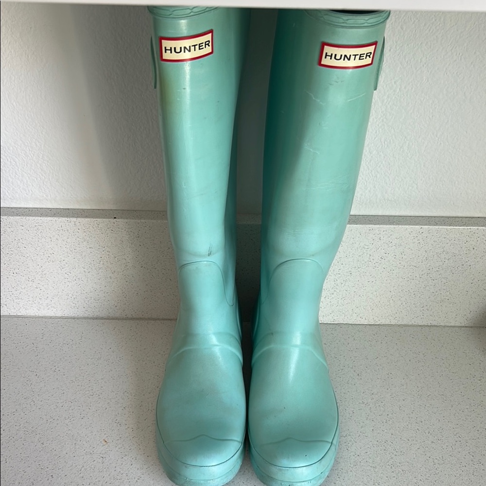 Hunter Aqua Rain Boots